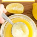 Pinterest image for 10-minute microwave lemon curd