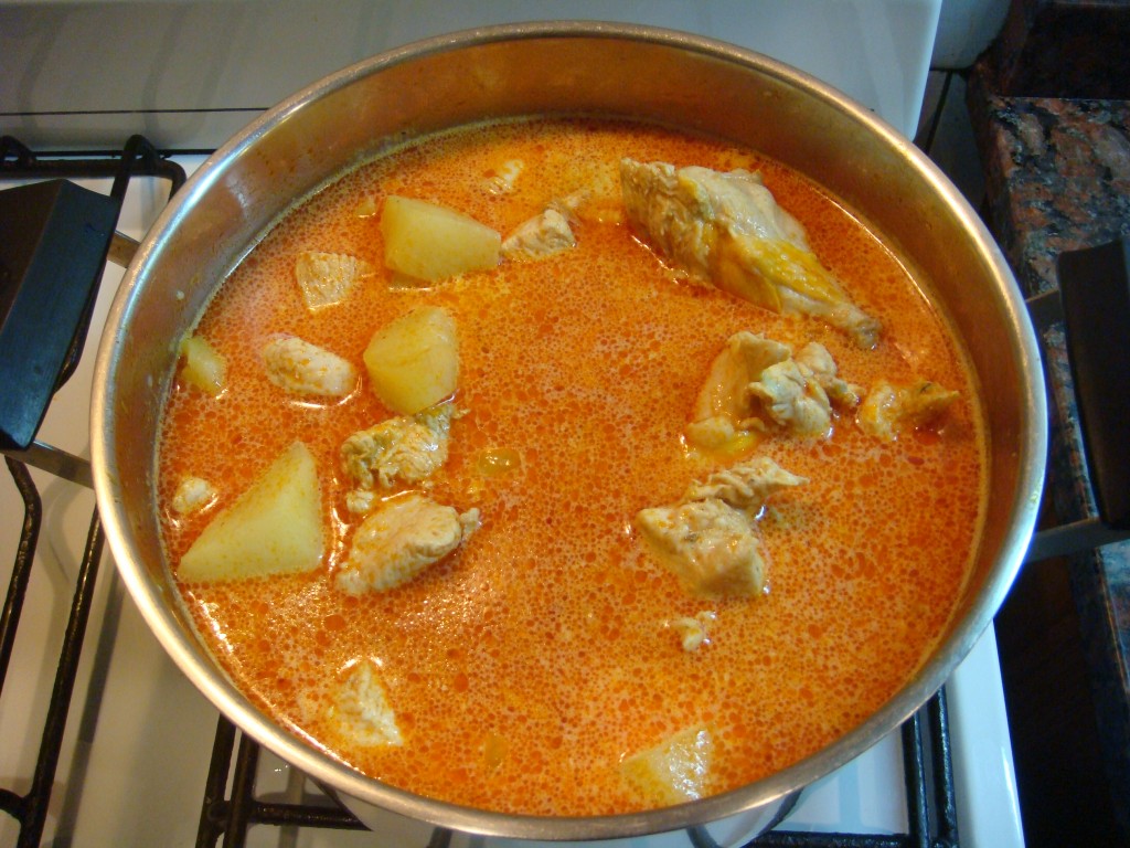 Singapore Chicken Curry Dish by Dish