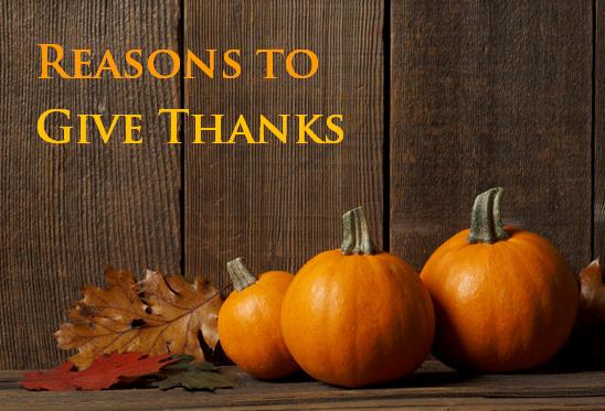 Giving Thanks