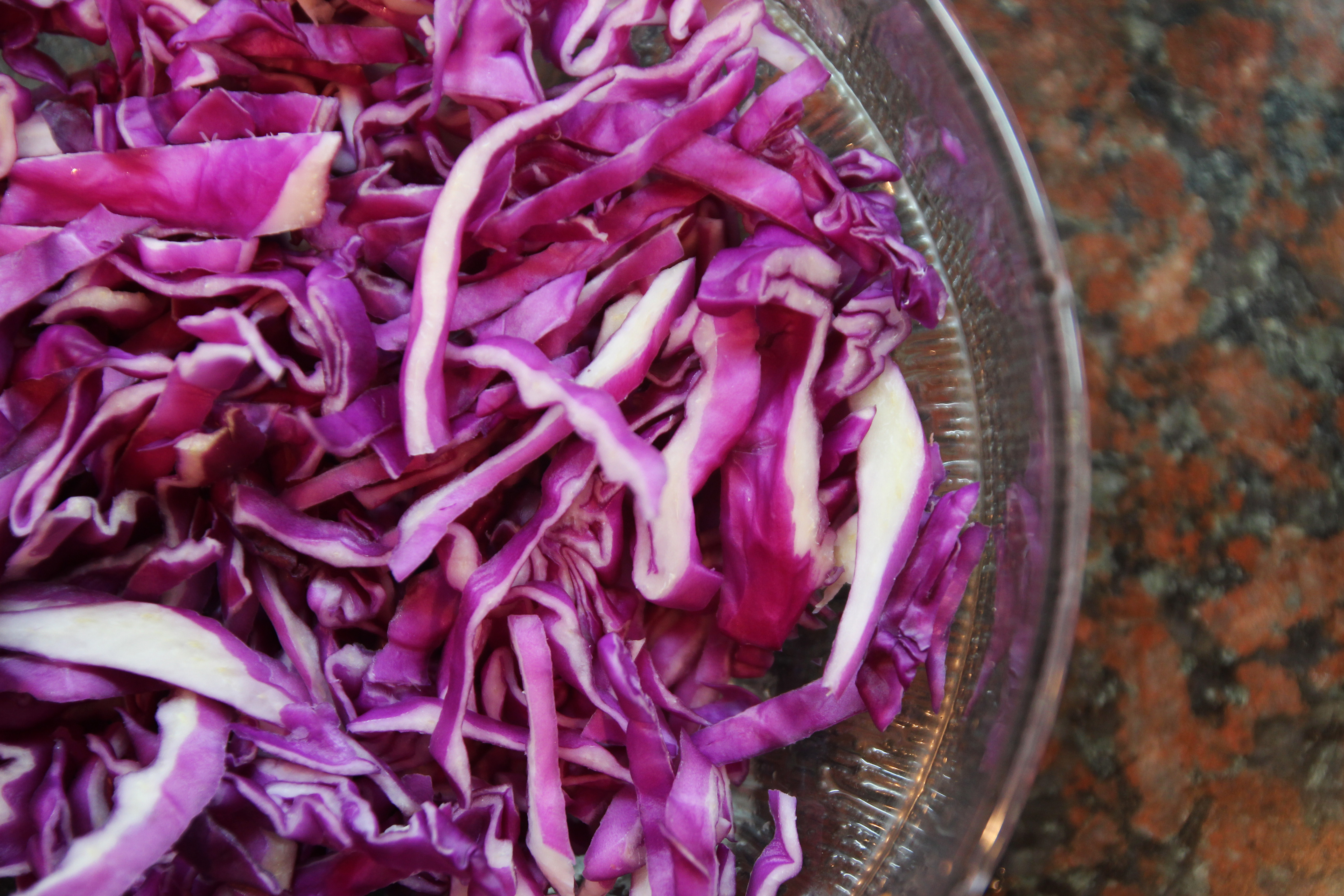 Spring Onion, Red Cabbage & Carrot Salad1
