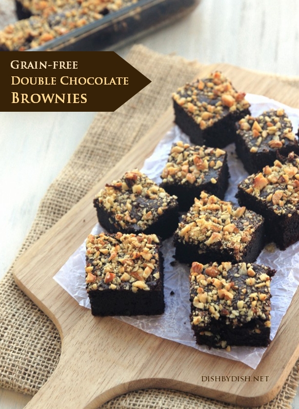 Grain-free Double Chocolate Brownies