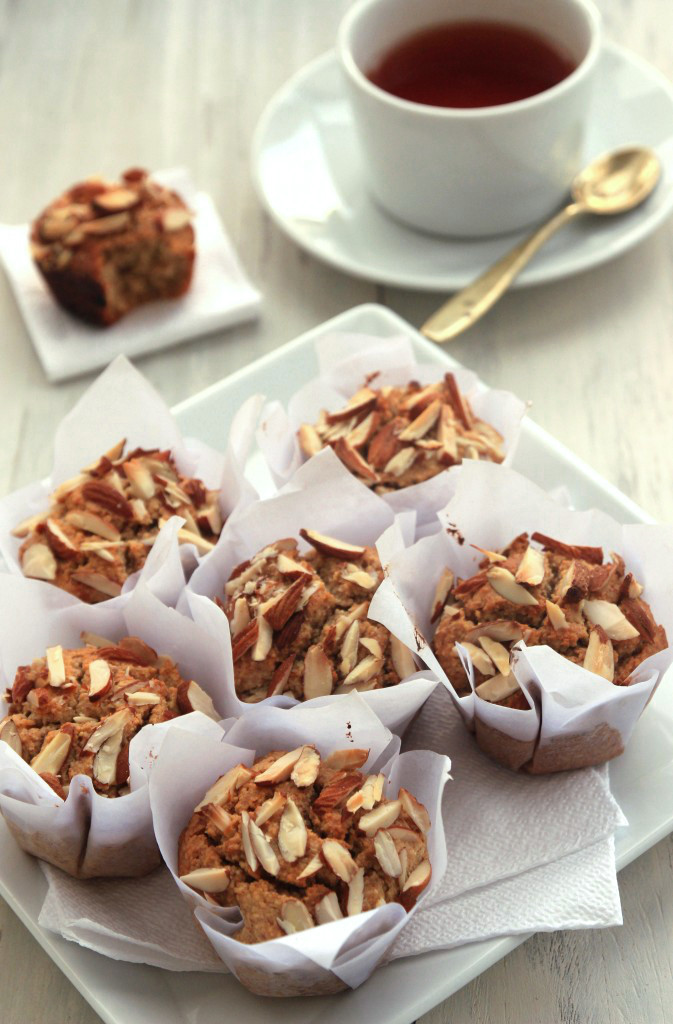 Grain-free Honey Almond Muffins