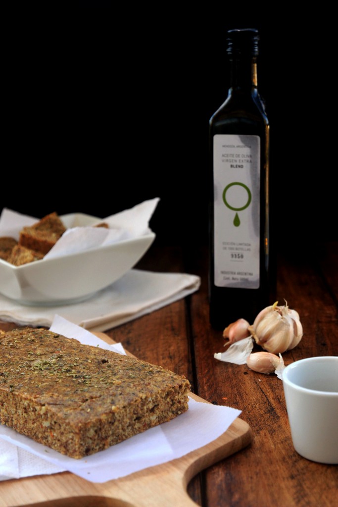 Grain-free Oregano Garlic Focaccia