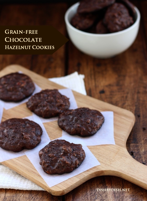 Grain-free Chocolate Hazelnut Cookies