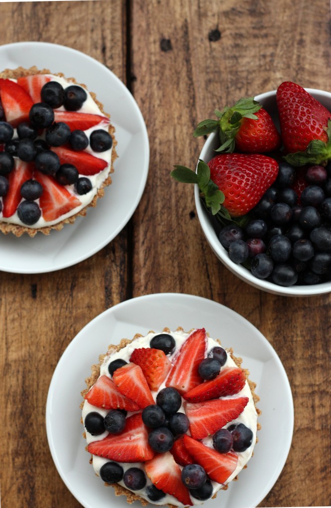 Grain-free Berry & Cream Tart