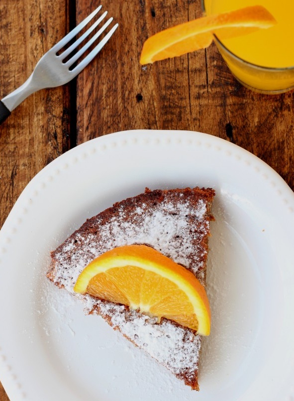 Grain-free Walnut Orange Cake