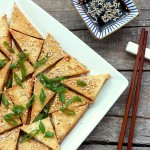 Pan-fried Tofu & Siracha Soy Sauce