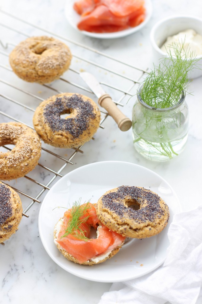 Grain-free Bagels + the yearning to travel