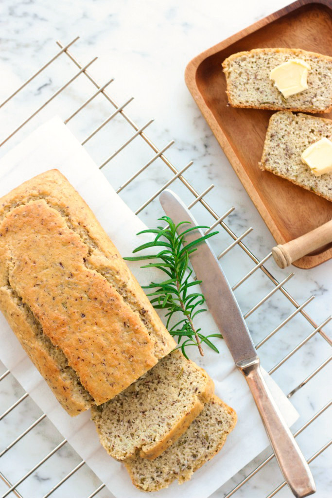 Grain-free Rosemary Almond Bread