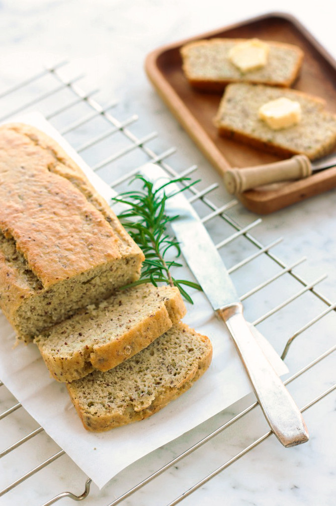Grain-free Rosemary Almond Bread