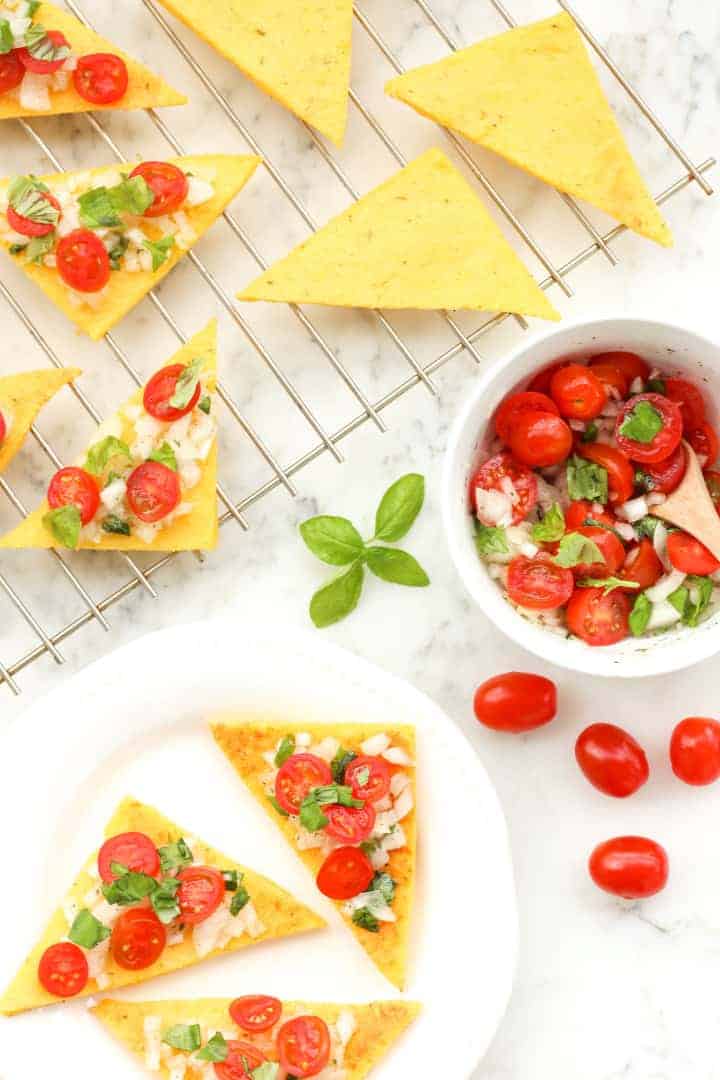 Gluten-free Polenta Bruschetta