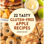 Collage of images of apple recipes