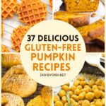 Collage of images of pumpkin recipes