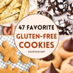 Collage of gluten-free cookie recipes