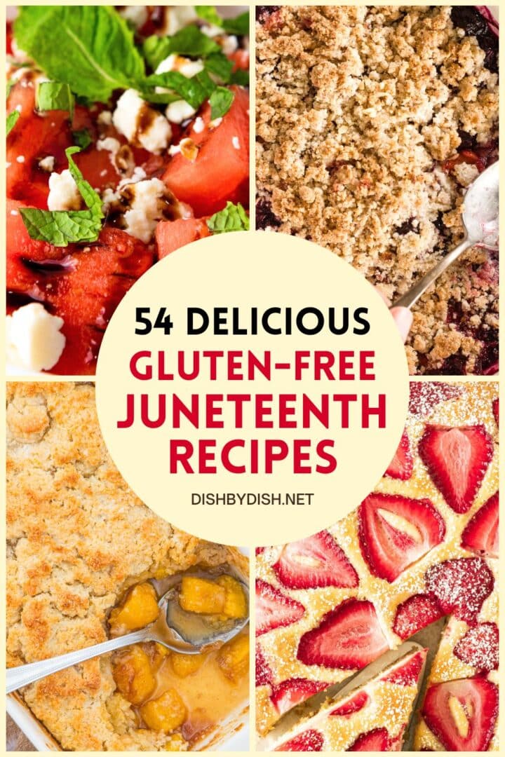 Collage of Juneteenth recipes