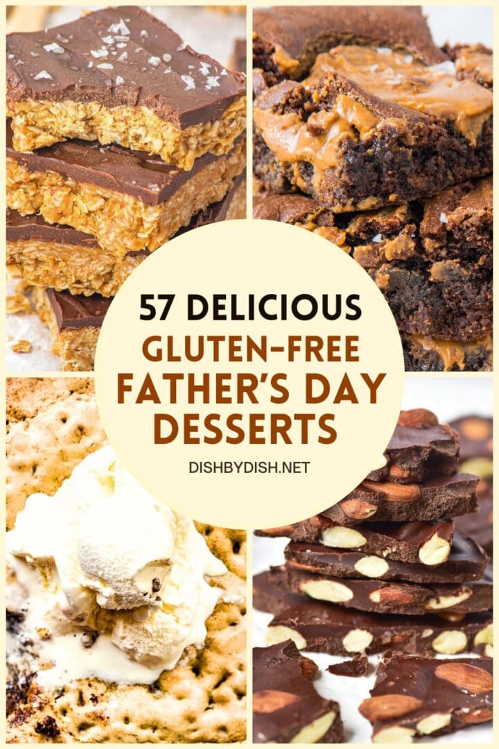 Collage of images of chocolate desserts
