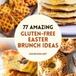 Collage of images of Easter brunch ideas