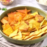 Air Fryer Corn Tortilla Chips (Gluten-Free, Vegan)
