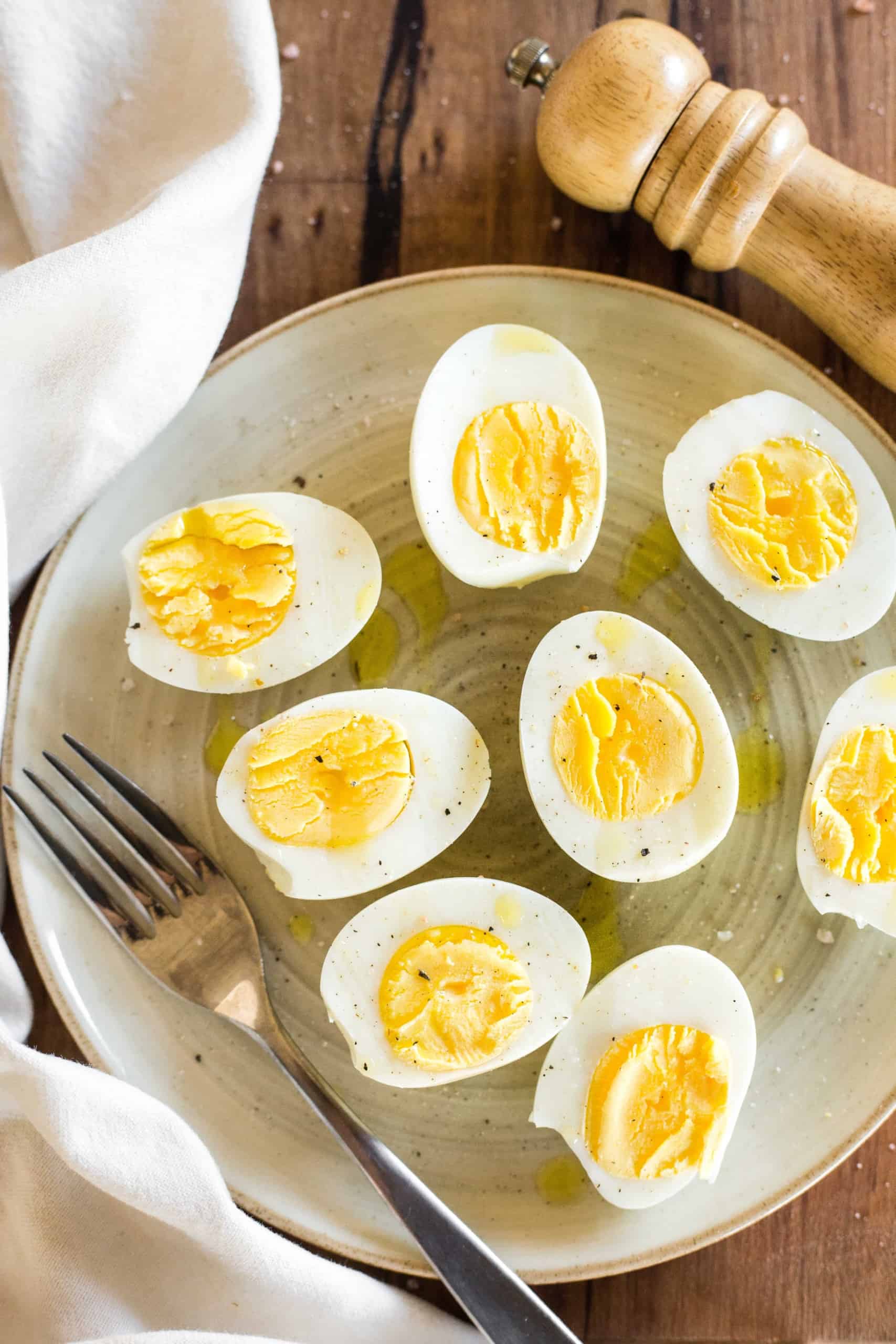 Easy Air Fryer Hard Boiled Eggs (Gluten-Free, Dairy-Free)