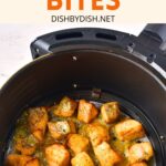 Salmon pieces in air fryer