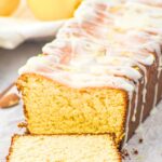 Sliced almond lemon loaf