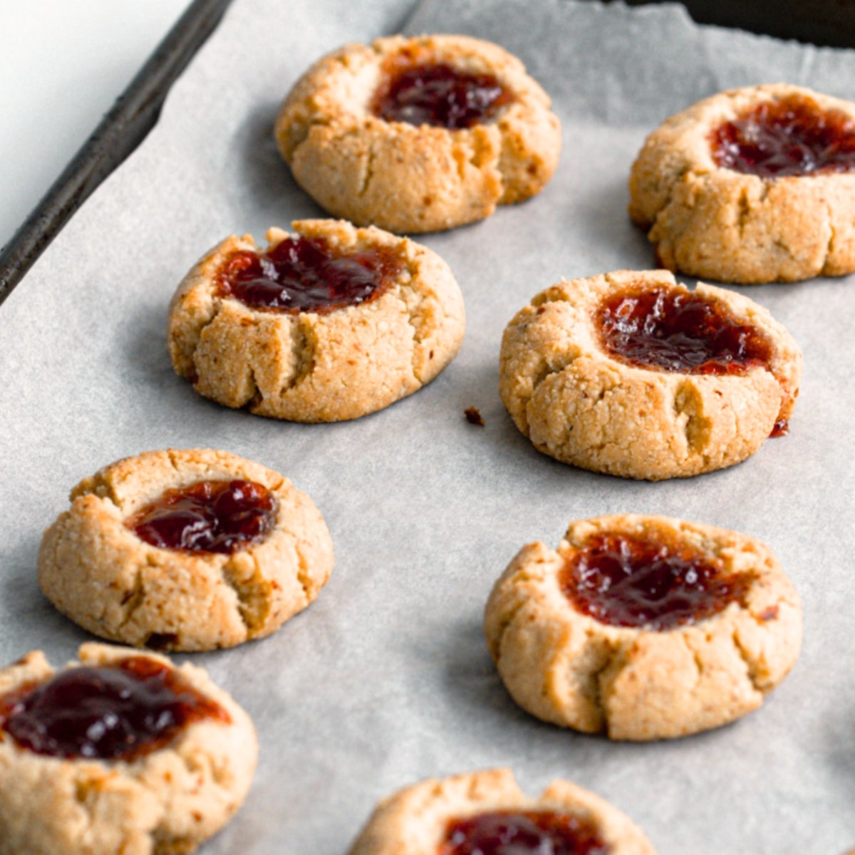 Almond Flour Thumbprint Cookies (GlutenFree, Vegan) Dish by Dish