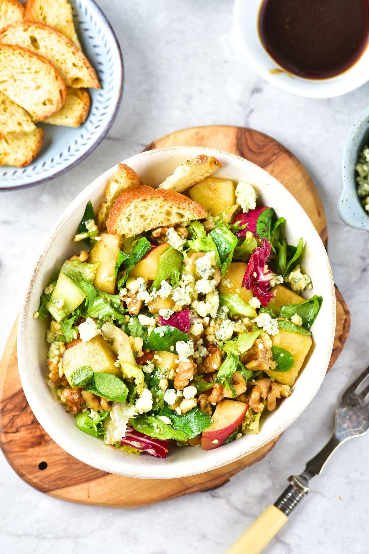 Apple Salad with Blue Cheese (Gluten-Free)