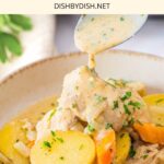 Crockpot creamy chicken and potatoes