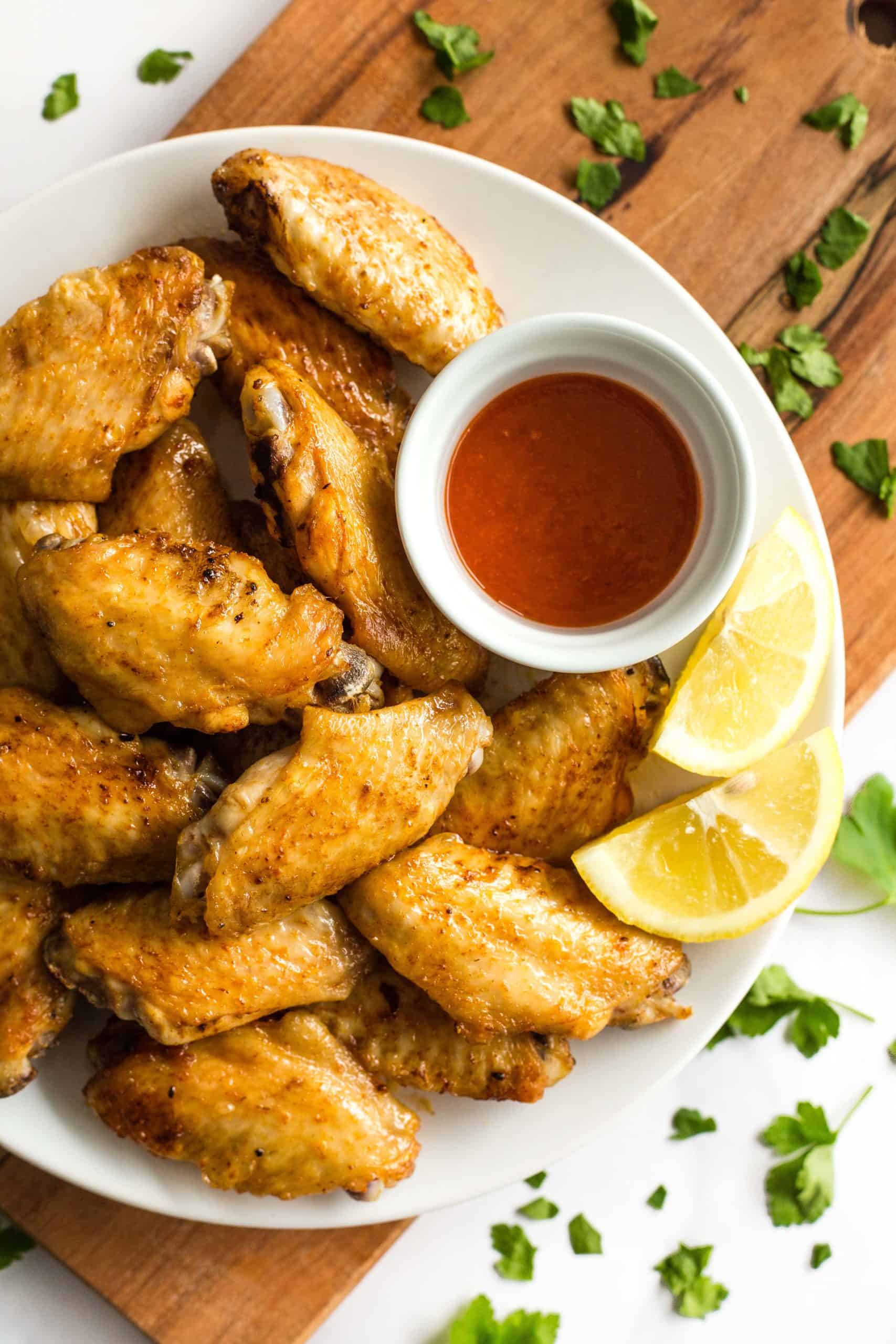 Crispy Air Fryer Chicken Wings (Gluten-Free, Dairy-Free)