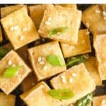Crispy air fryer tofu