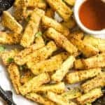 Crispy Air Fryer Zucchini Fries (Gluten-Free)
