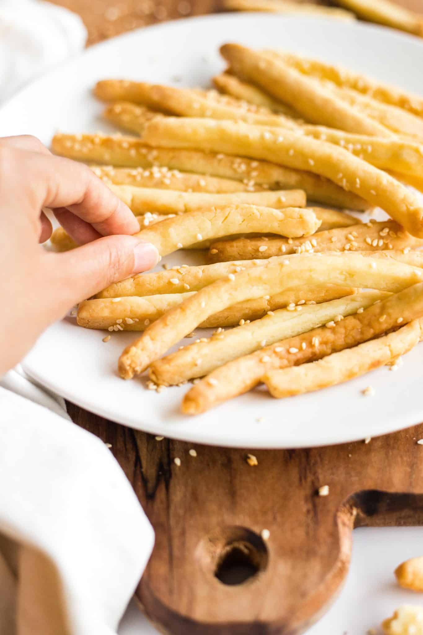 Easy GlutenFree Breadsticks (DairyFree, Vegan) Dish by Dish