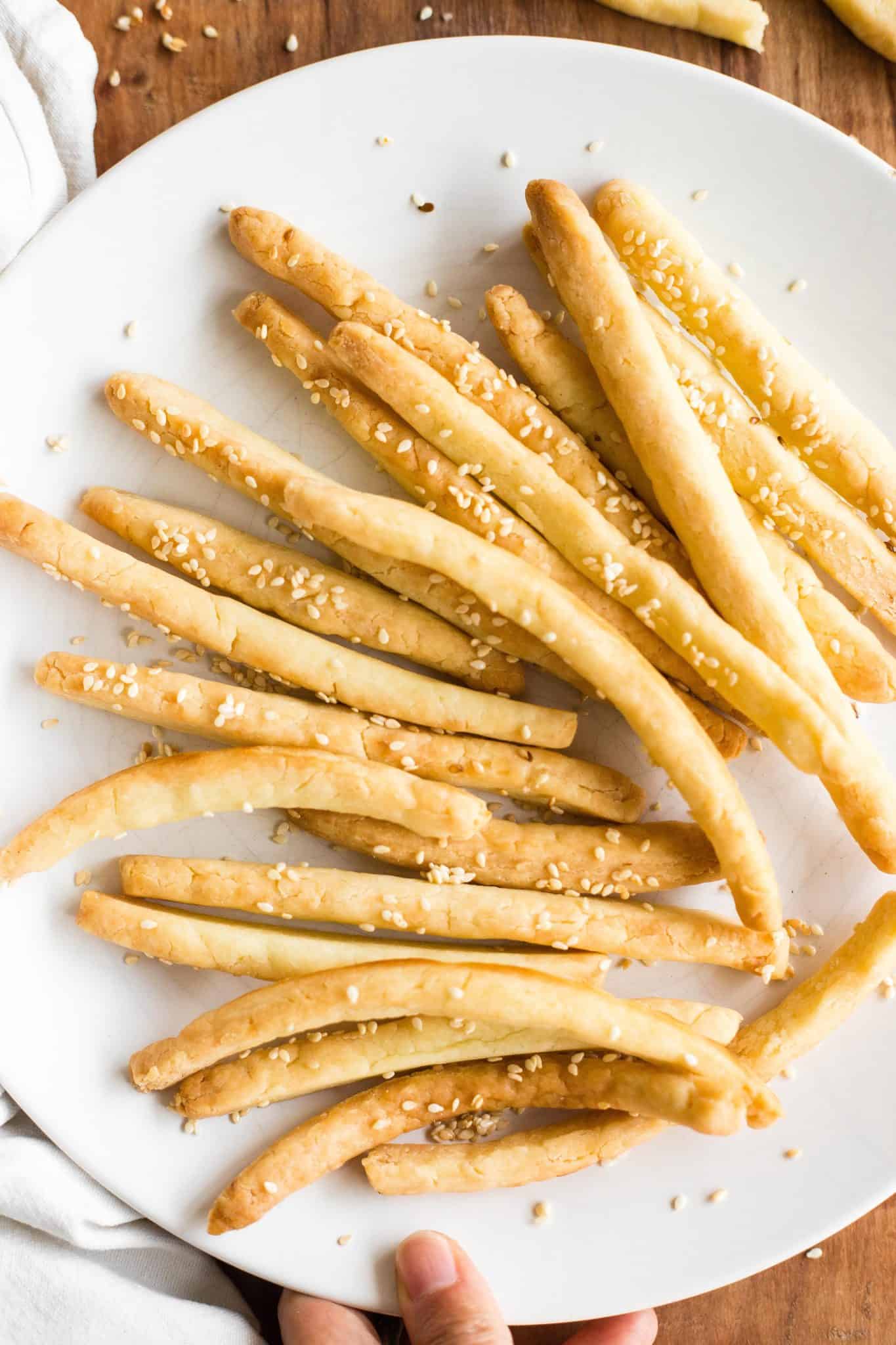 Easy GlutenFree Breadsticks (DairyFree, Vegan) Dish by Dish