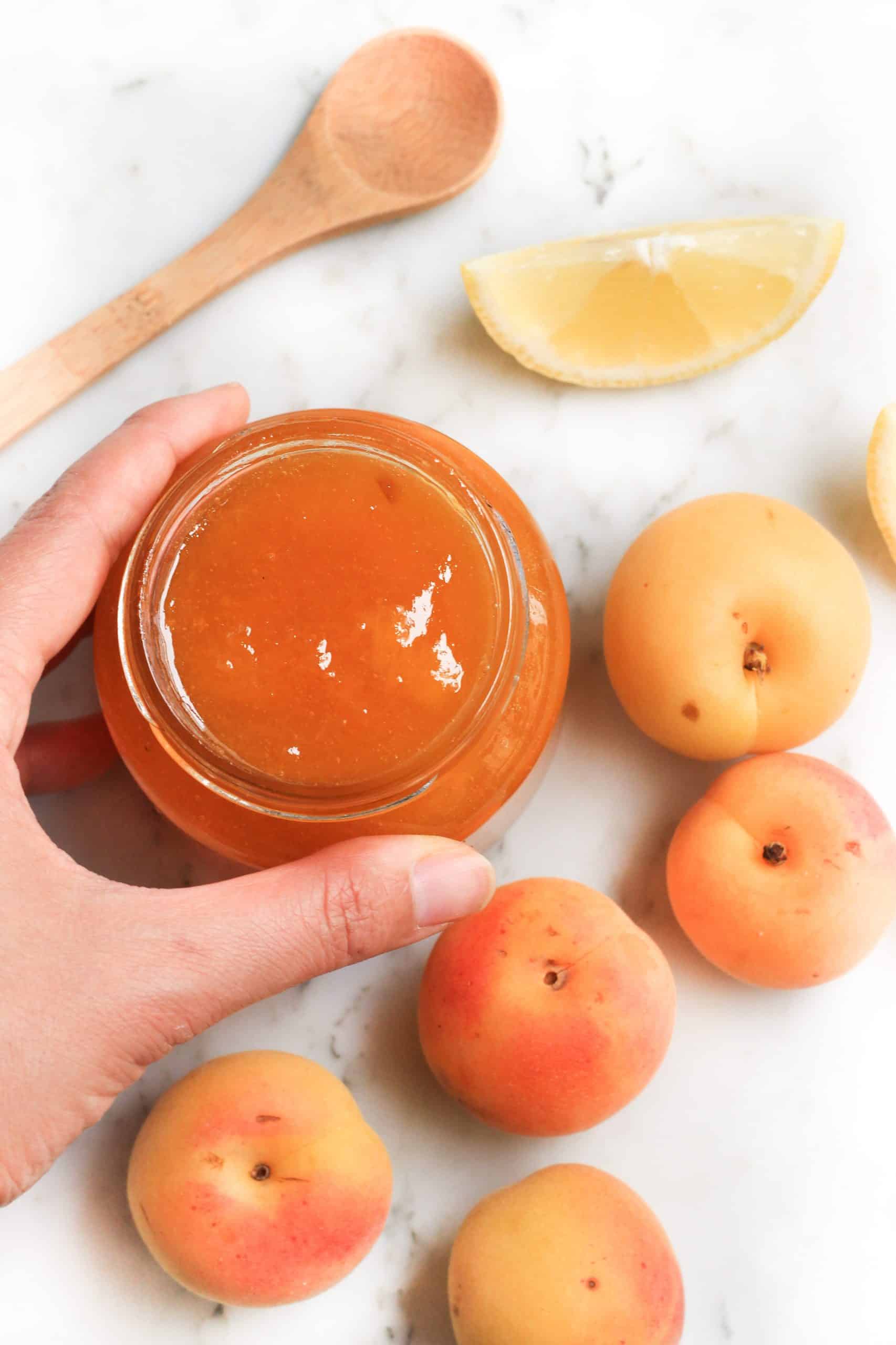 Easy Apricot Jam (Glutenfree, Vegan, PectinFree) Dish by Dish