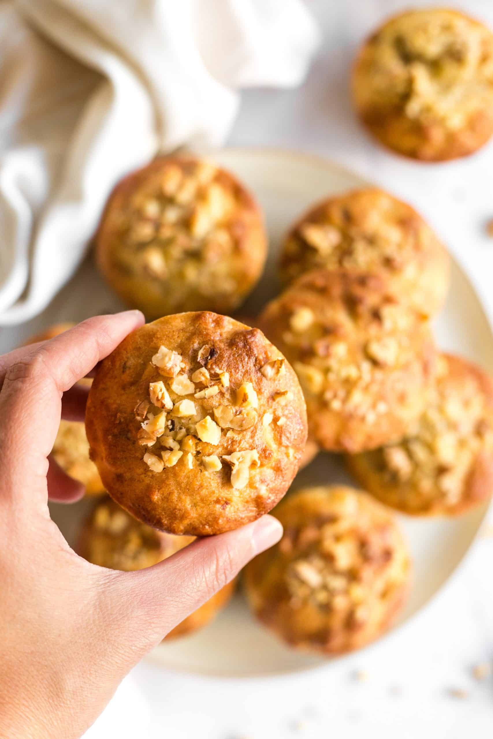 Easy Banana Nut Muffins (GlutenFree, DairyFree) Dish by Dish