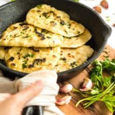 Easy Gluten Free Naan Bread (No-Yeast, No-Yogurt, Dairy-Free)-image
