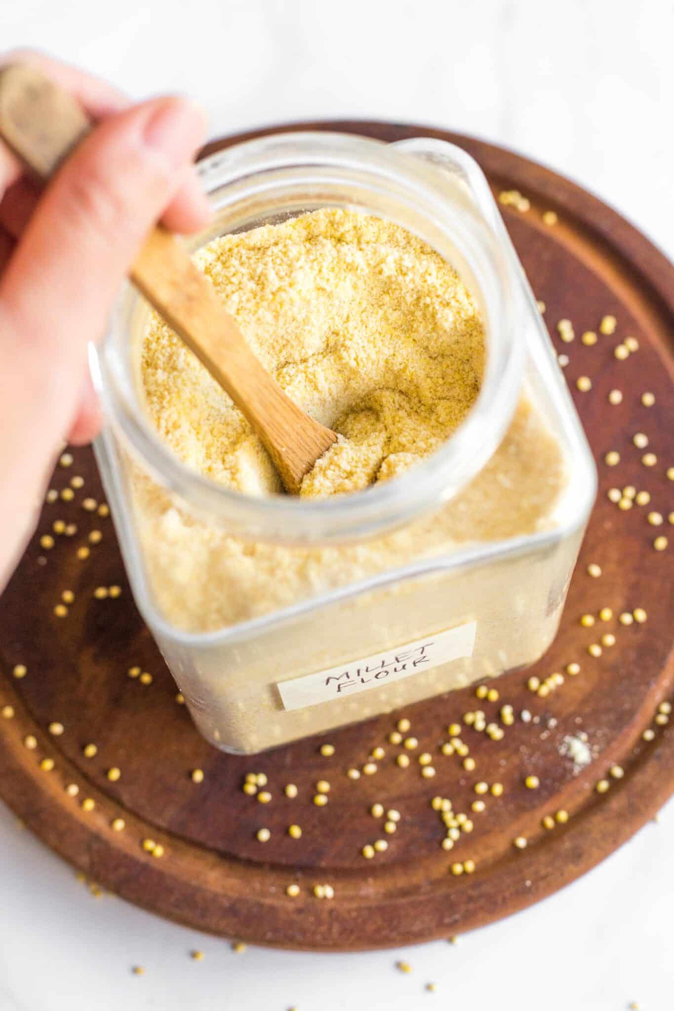 How to Make Millet Flour (GlutenFree, DairyFree, Vegan) Dish by Dish