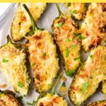 Up close view of gluten-free jalapeno poppers