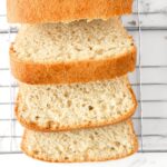 Sliced Bread on wire rack
