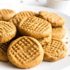 Gluten-Free Peanut Butter Cookies (Flourless, Dairy-Free)-image