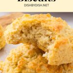 A stack of half-eaten keto biscuits