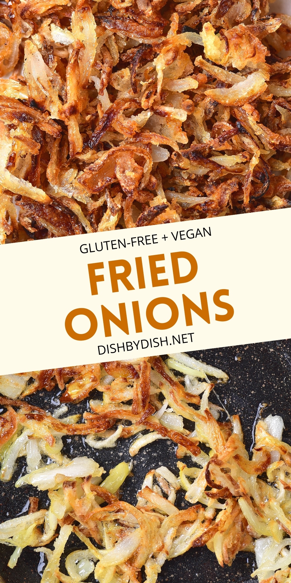 Crispy GlutenFree Fried Onions (Vegan) Dish by Dish