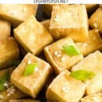 Crispy air fryer tofu nuggets