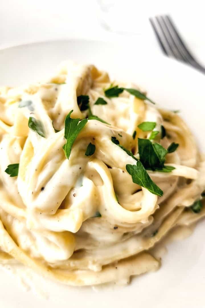 Homemade GlutenFree Alfredo Sauce (DairyFree Option) Dish by Dish
