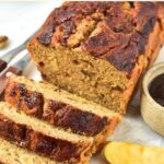 Sliced apple butter loaf
