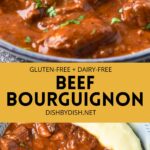 Collage of bowls of beef stew