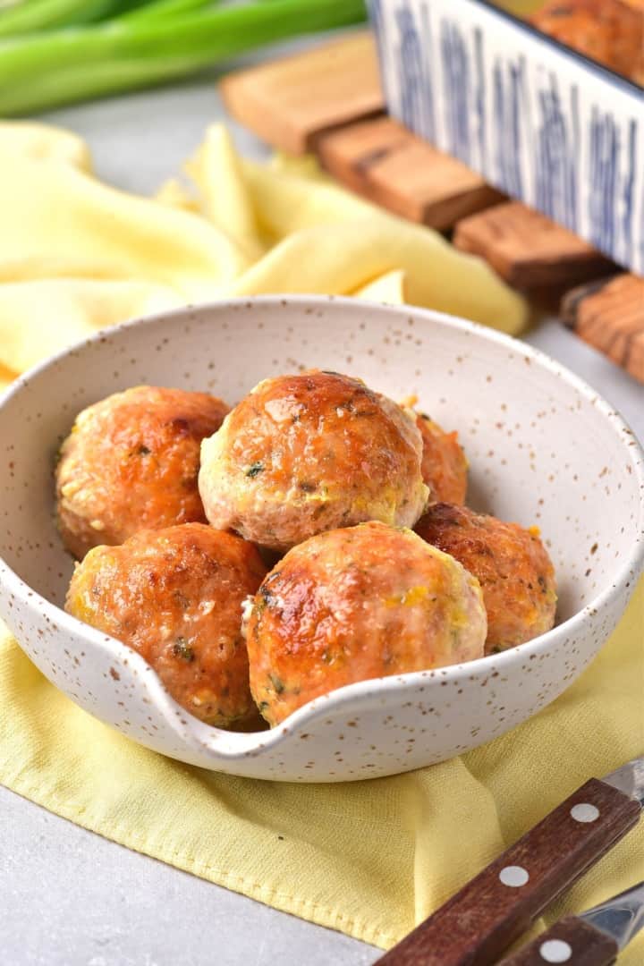 Baked GlutenFree Chicken Meatballs (DairyFree) Dish by Dish