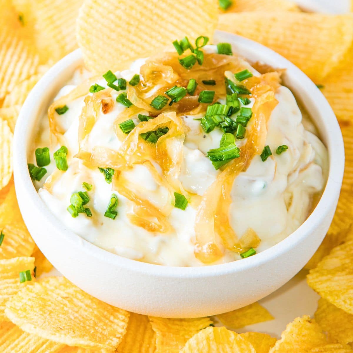 Gluten-Free French Onion Dip