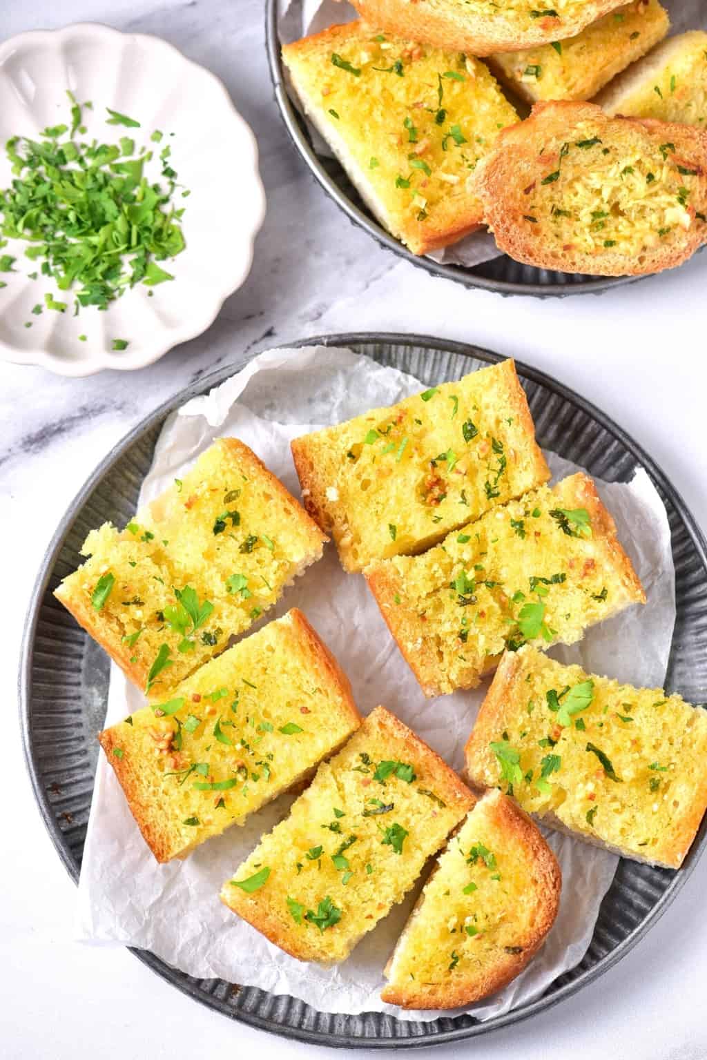 Easy GlutenFree Garlic Bread (DairyFree, Vegan) Dish by Dish