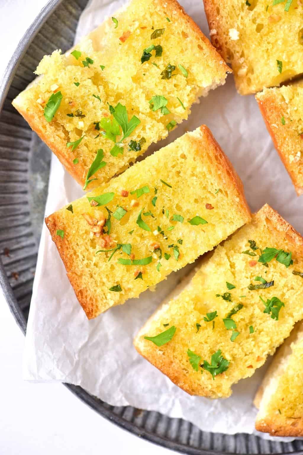 Easy GlutenFree Garlic Bread (DairyFree, Vegan) Dish by Dish
